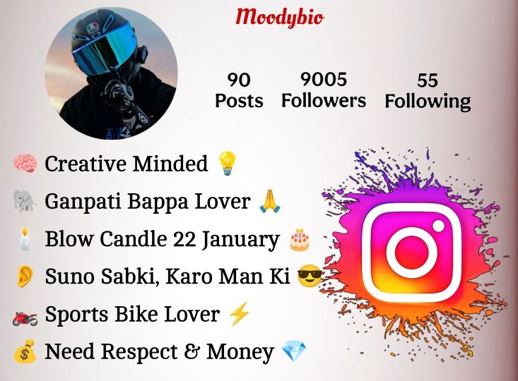 Bike Rider Bio For Instagram