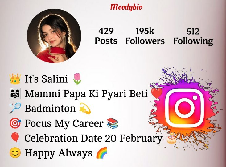 Instagram Bio For Girls