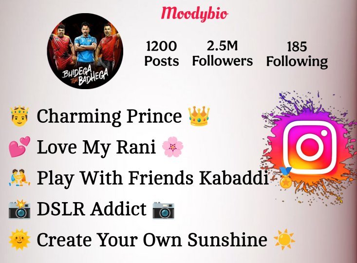 Instagram Bio For Kabaddi Lovers